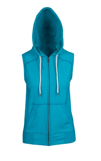 Picture of RAMO, Ladies Sleeveless Zip Hoodie